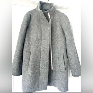 J CREW Gray Wool Coat